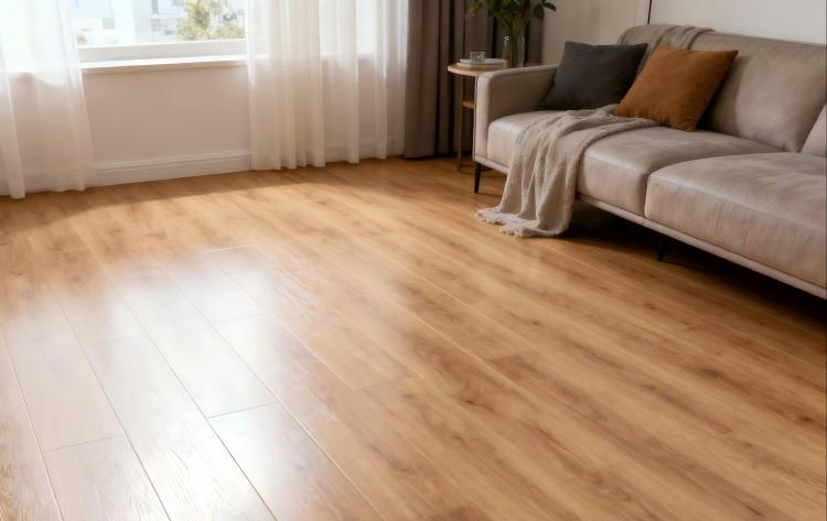 Revêtement de sol stratifié en bambou